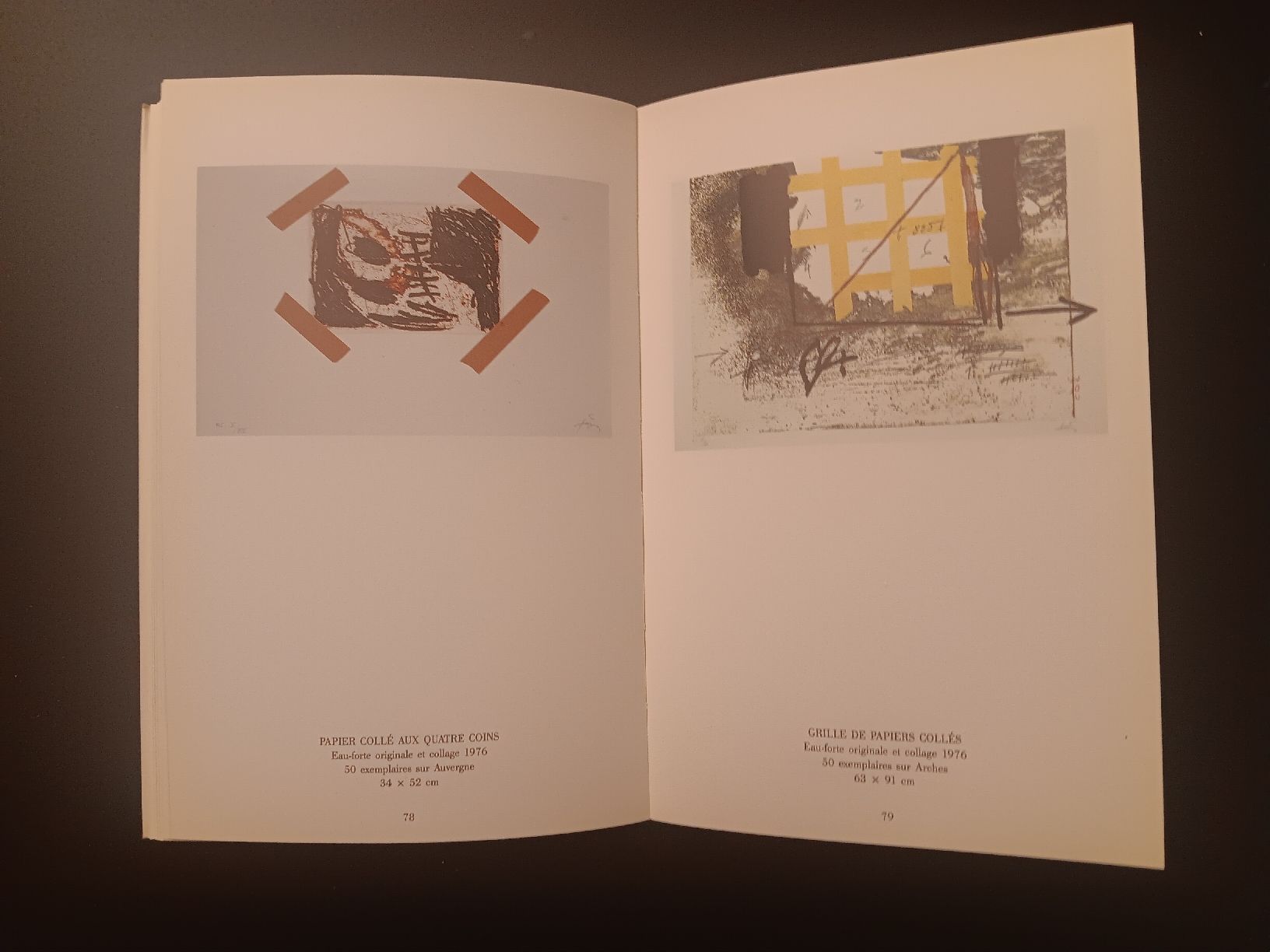 Bücher: Tapies œuvre gravée – Gebraucht aus Lausanne von Grabock 3