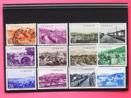 Türkei - Werte 1958/1960 postfrisch* / gestempelt