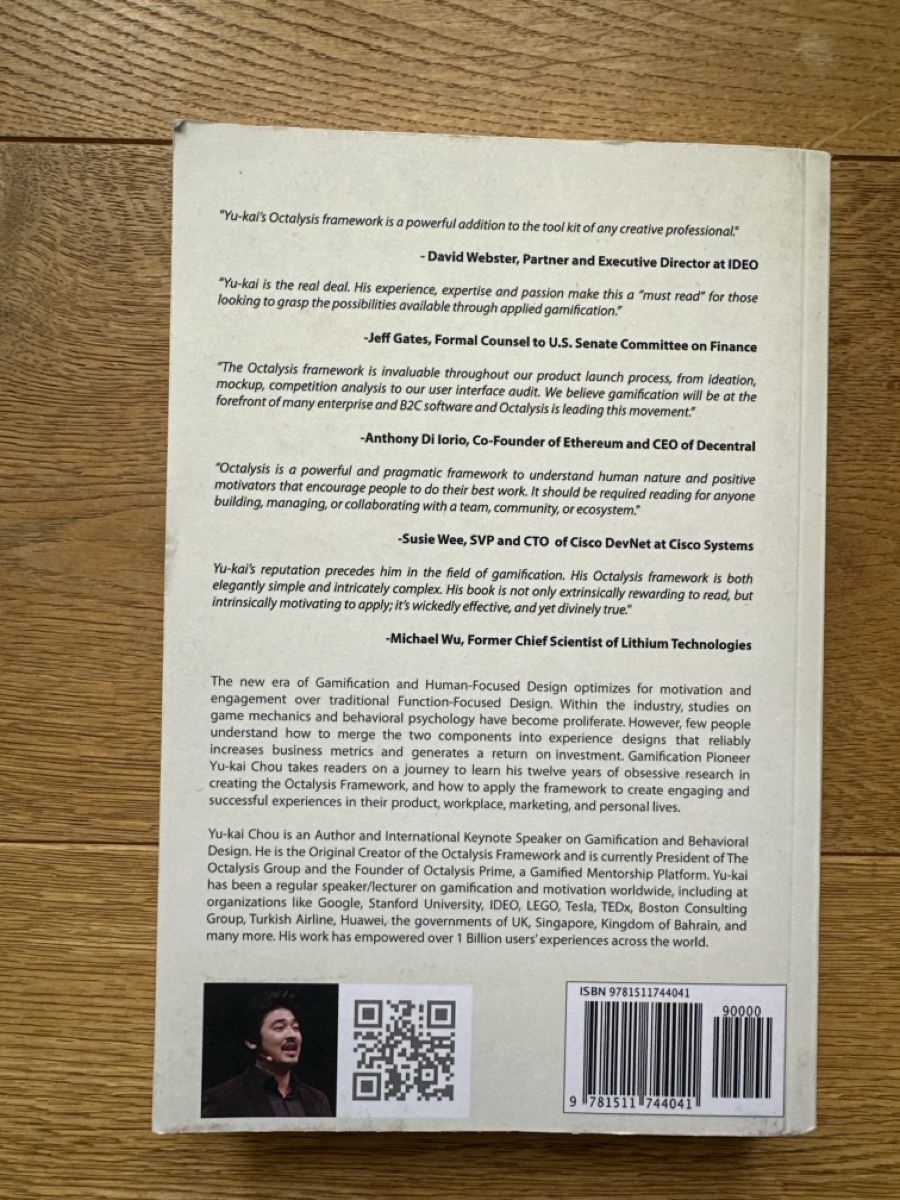 Libri: Actionable Gamification, Yu-kai Chou – Usato da Zürich venduto da anouk_8008 1