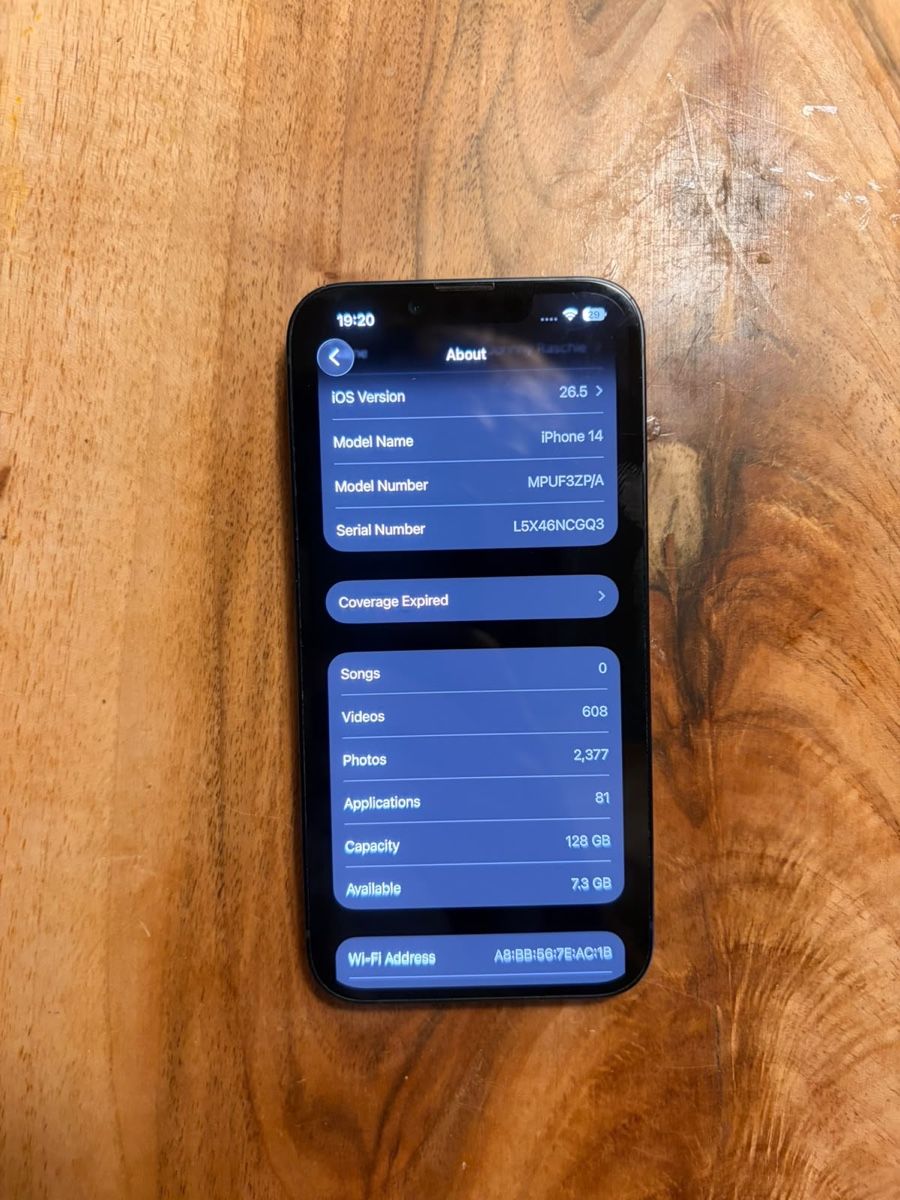 Apple Portables: iPhone 14 – D'occasion à Zürich par S54 7