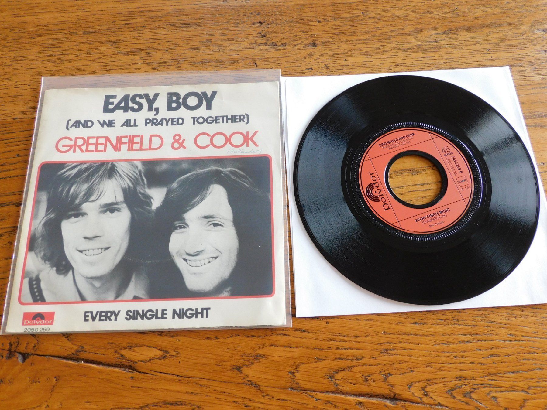 Schallplatten: Greenfield & Cook ‎– Easy, Boy – Gebraucht aus Emmenbrücke von lamorak