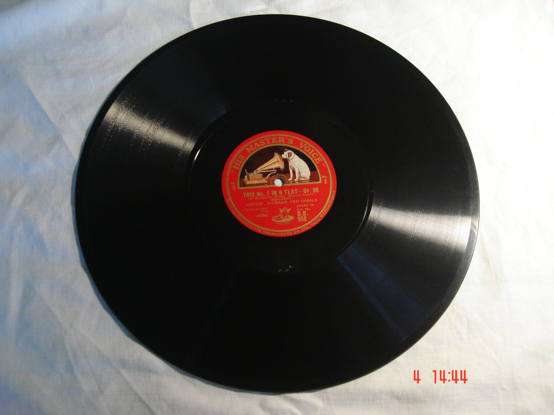 Dischi in vinile: Schellackplattenalbum Schubert Trio B-Dur op.99 – Usato da Aeschi SO venduto da abi1951 9