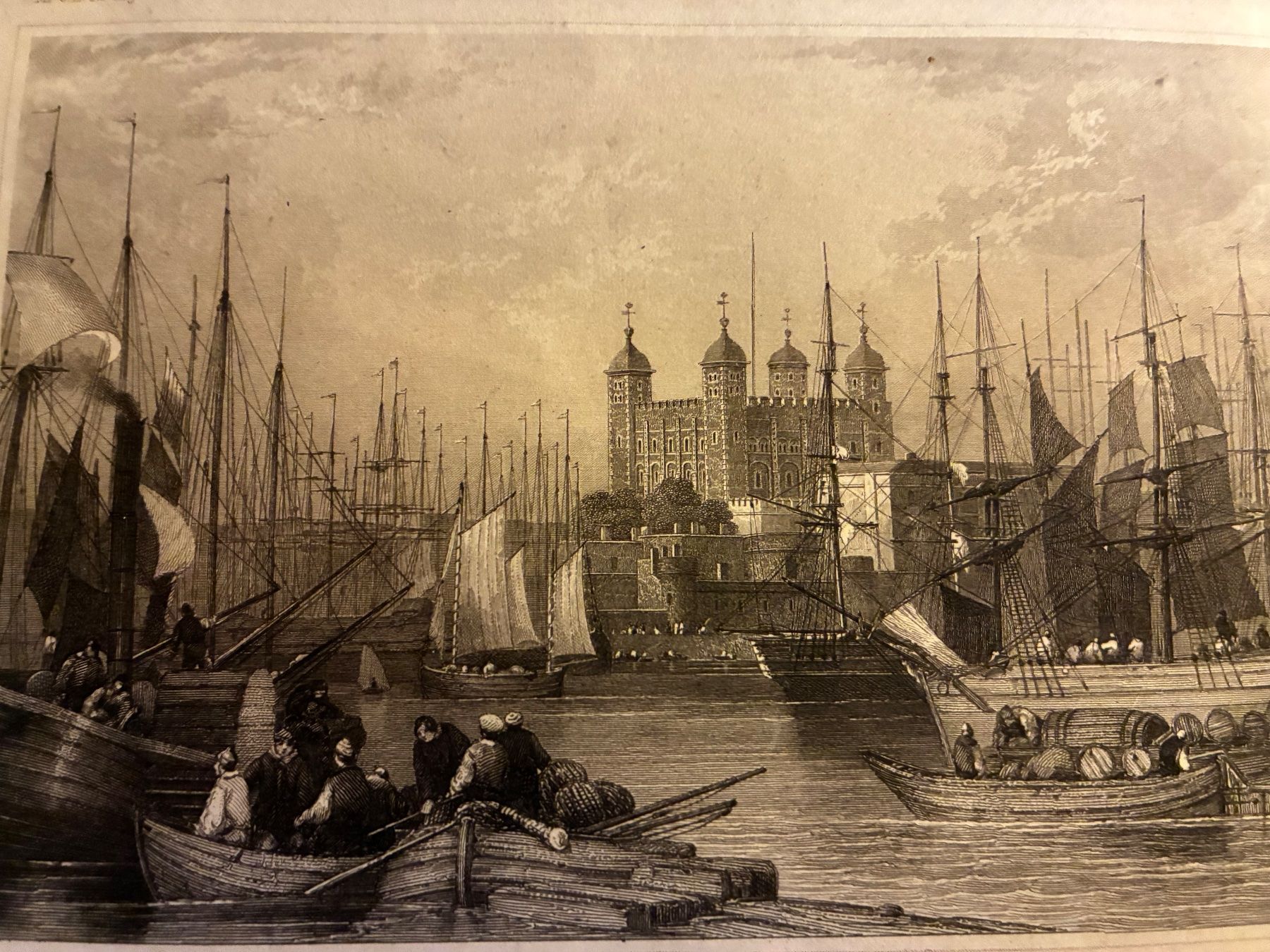 Stiche: Gravure ancienne Tower in London – Gebraucht aus Paudex von micinque 2