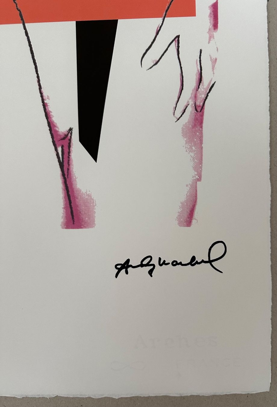 Poster & Bilder: Warhol: Untitled, POP Art 14/100 – Neu (gemäss Beschreibung) aus Meilen von Smgdesign 2
