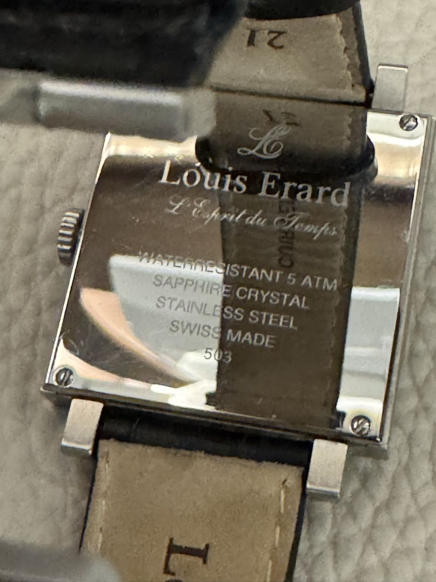Louis Erard Uhren: Louis Erard Automatikuhr – Gebraucht aus Montévraz von W1965 5