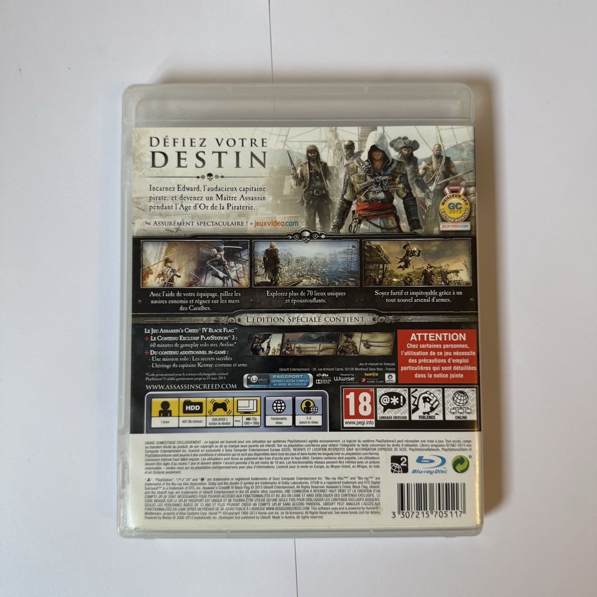 Sony Spiele: Assassin's Creed IV Black Flag PS3 – Gebraucht aus Vésenaz von RMShop 1