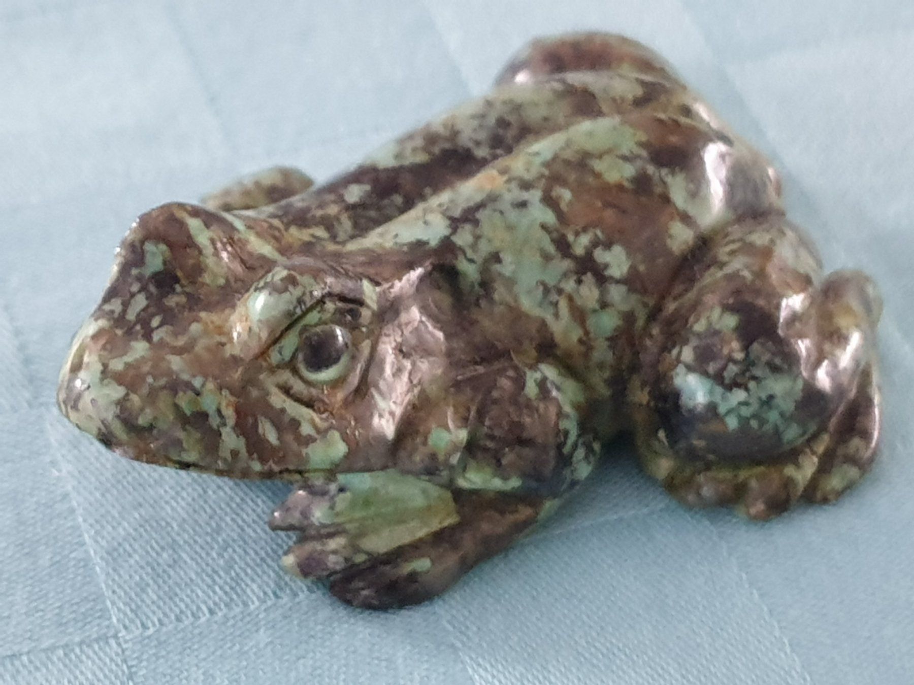 Statuette: Frosch Figur aus Stein – Usato da Mörschwil venduto da spirspi 9