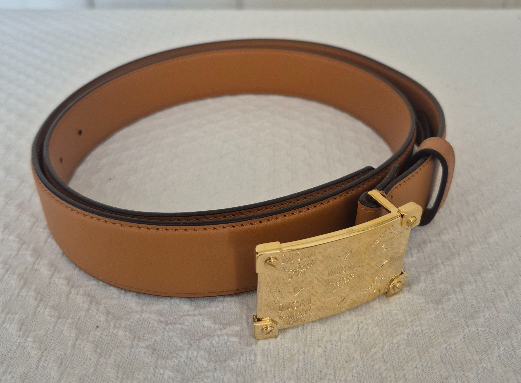 Mcm Cinture: Original MCM Leder-Gürtel – Nuovo (secondo la descrizione) da Dottikon venduto da Pega7 1
