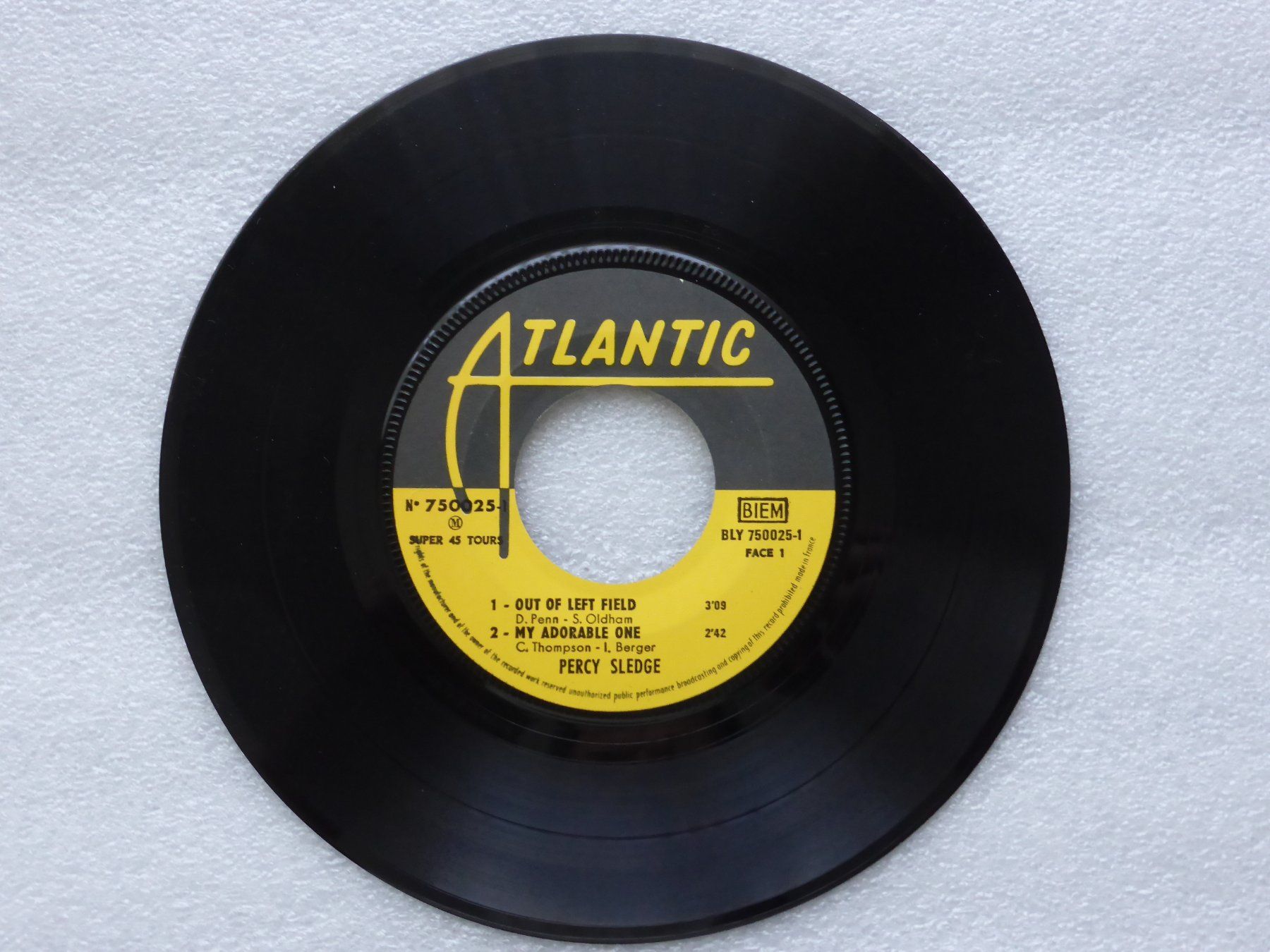 Dischi in vinile: Vinyl Single  EP  PERCY SLEDGE – Usato da Küssnacht am Rigi venduto da Mondkinder 1