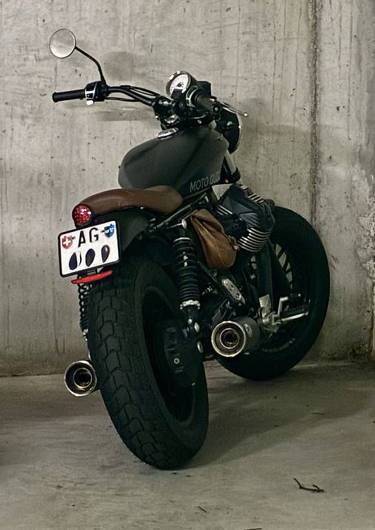 Chopper: Moto Guzzi V9 Bobber 850 – Gebraucht aus Zofingen von Oilcape 2