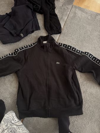 Lacoste Trainingsjacke Schwarz Grösse FR 6/US XL Neu