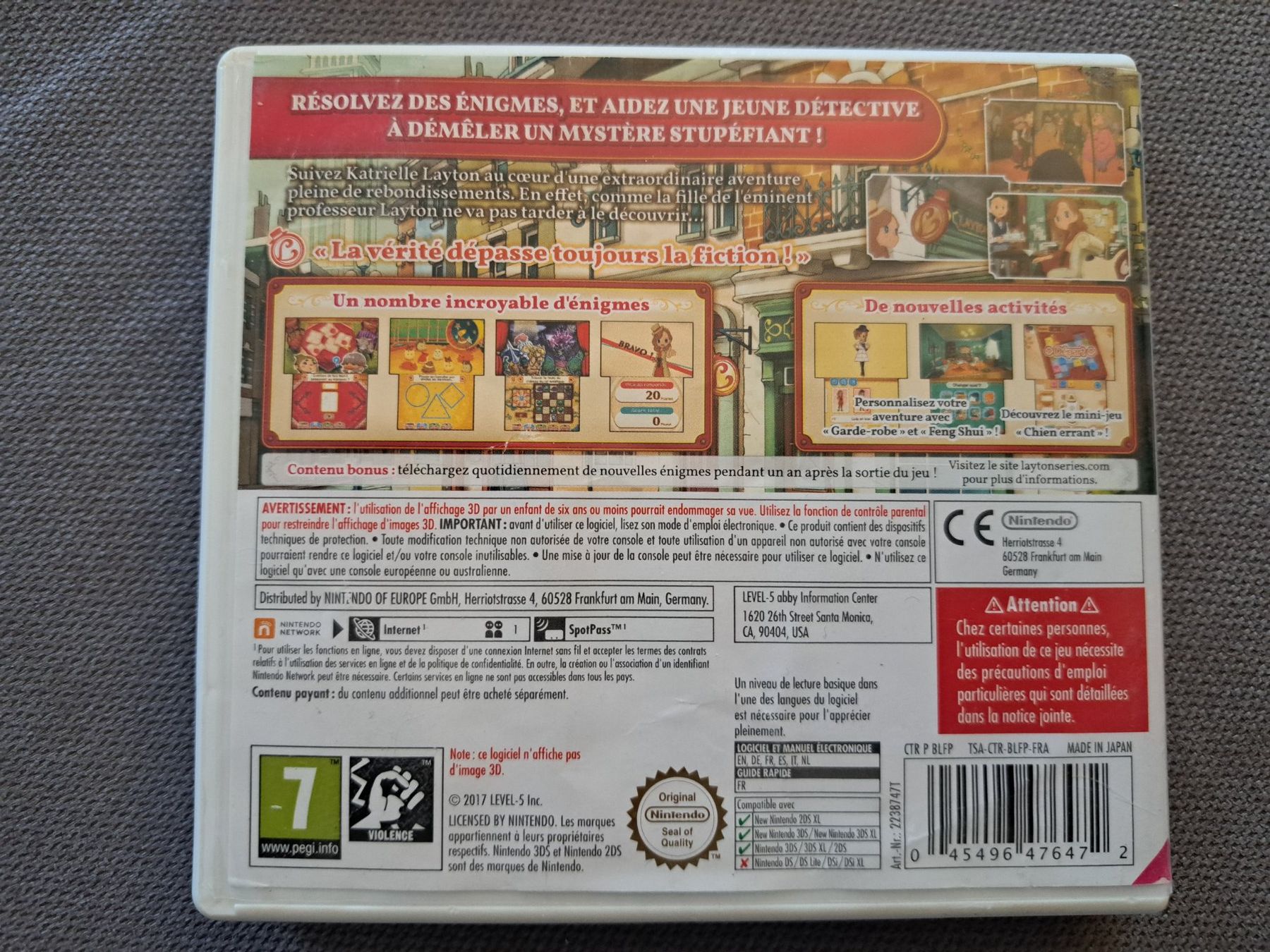 Giochi: L'aventure Layton Nintendo 3DS – Usato da Genève venduto da eng_7ylp 1