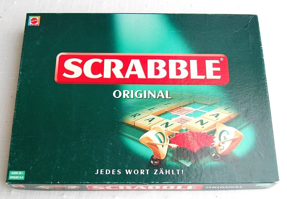 SCRABBLE Original von Mattel (Top Zustand, komplett) (Gebraucht) in ...