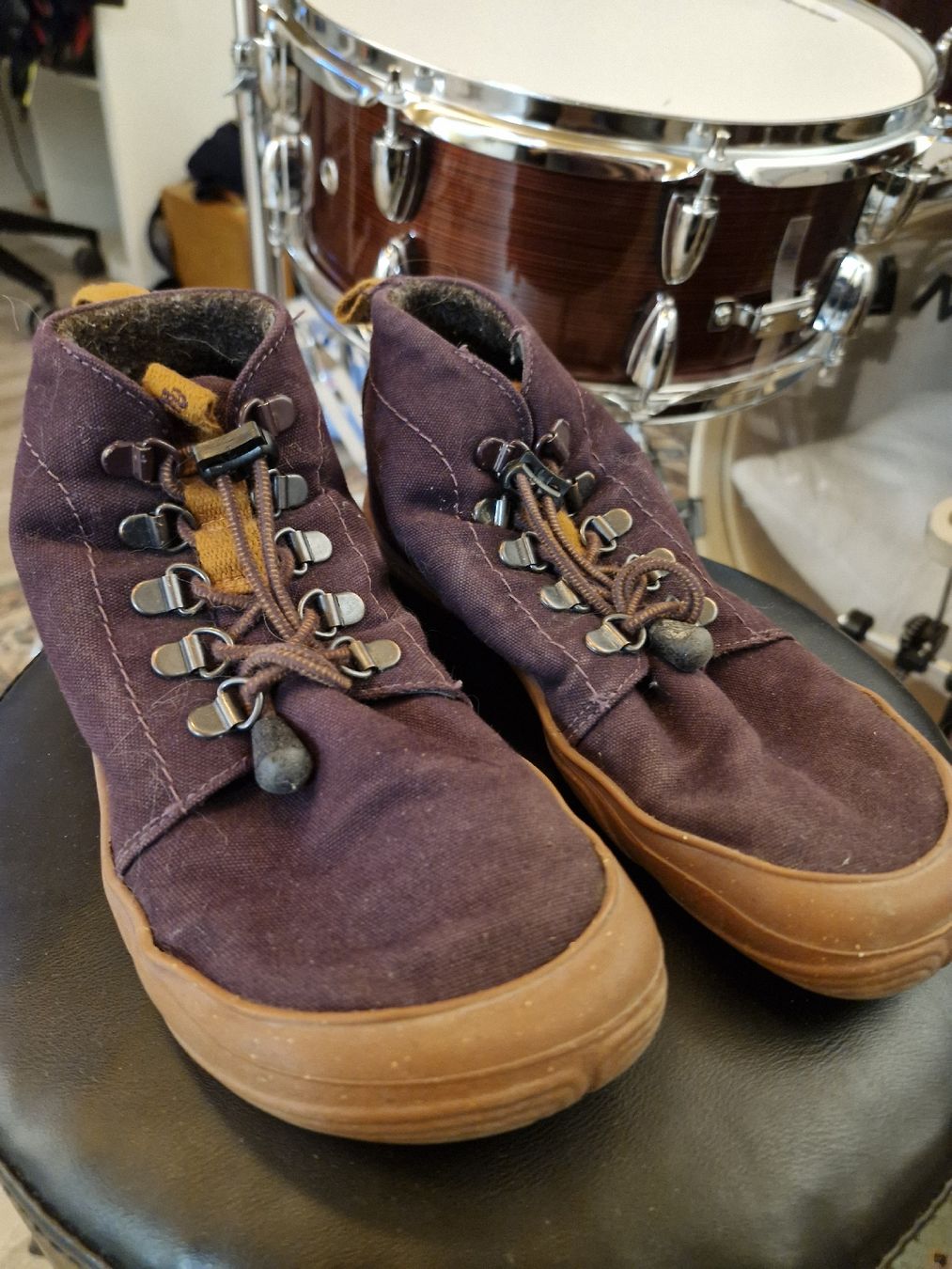 Wildling Schuhe für Jungen: Wildling Tejo aubergine Grösse 34 – Gebraucht aus Schafisheim von metlaeufer