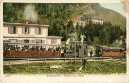 Breitlauenen  BE  -  Station / Dampfeisenbahn   ca. 1 9 0 0