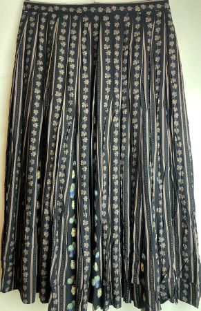 PERRY Trachtenrock NEU Gr. 42 Schwarz Muster Dirndl Rock
