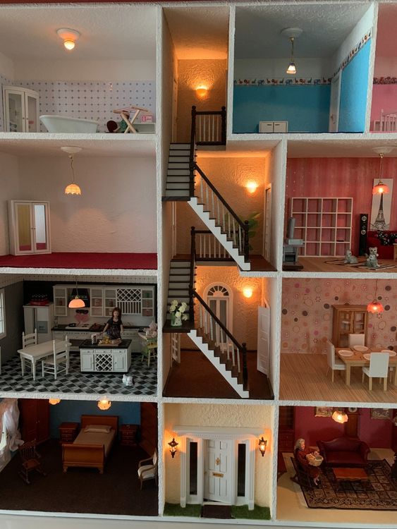 Milisten Mini Schreibwaren Set - 10-teiliges Puppenhaus Zubehör Für Puppenstuben