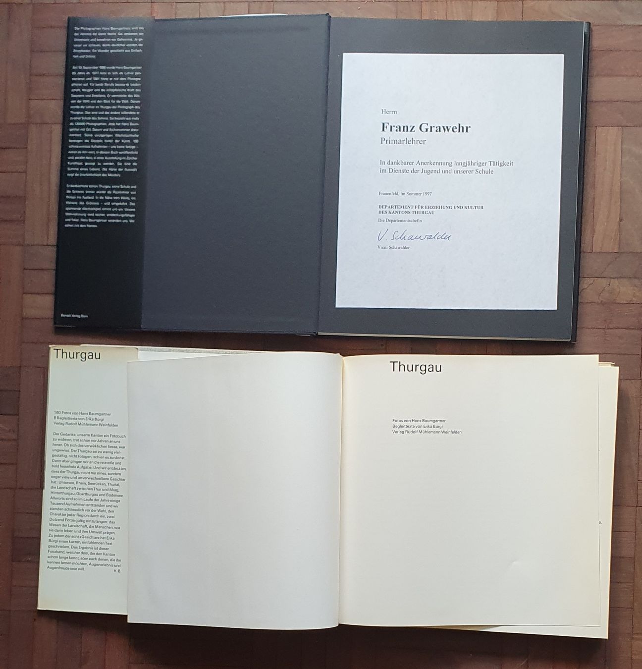 Libri: 2 Bücher - Hans Baumgartner – Usato da Kreuzlingen venduto da Rschweiz1 1