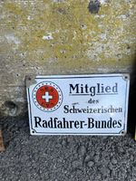 SRB Schweizer Radfahrerbund UVS Emailleschild