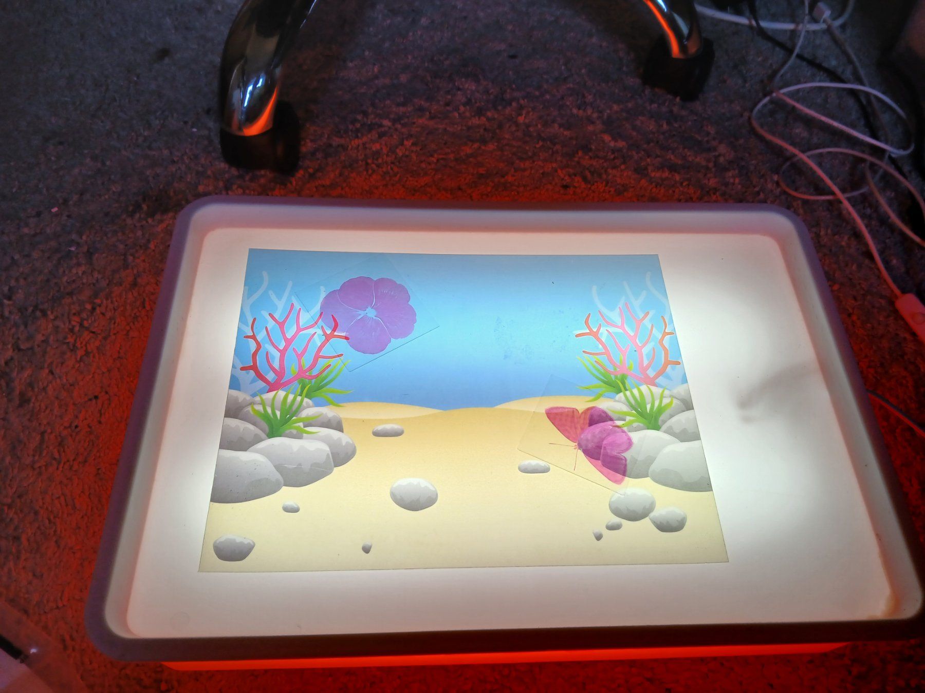 Giocattoli: OPTIK-Experimentiertisch / ROYCO First Look Light Table Kit – Usato da Steckborn venduto da net_2d7x 1