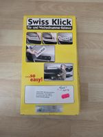 Nummerrahmen Swiss Klick Hochformat Gold glanz neu