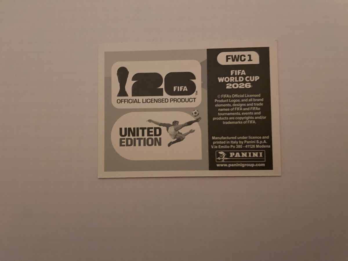 Panini Carte collezionabili: FIFA WM 2026 FWC 1 – Nuovo (secondo la descrizione) da Winterthur venduto da Cobraforce 1