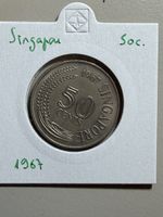 Singapour - 50 cents - 1967