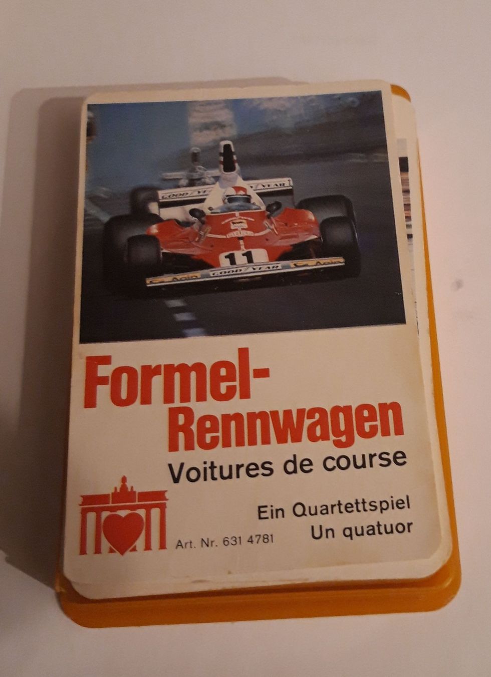 Giochi: Formel-1 Quartett Oldtimer Rennwagen Spiel – Difettoso da Schangnau venduto da Arnika56