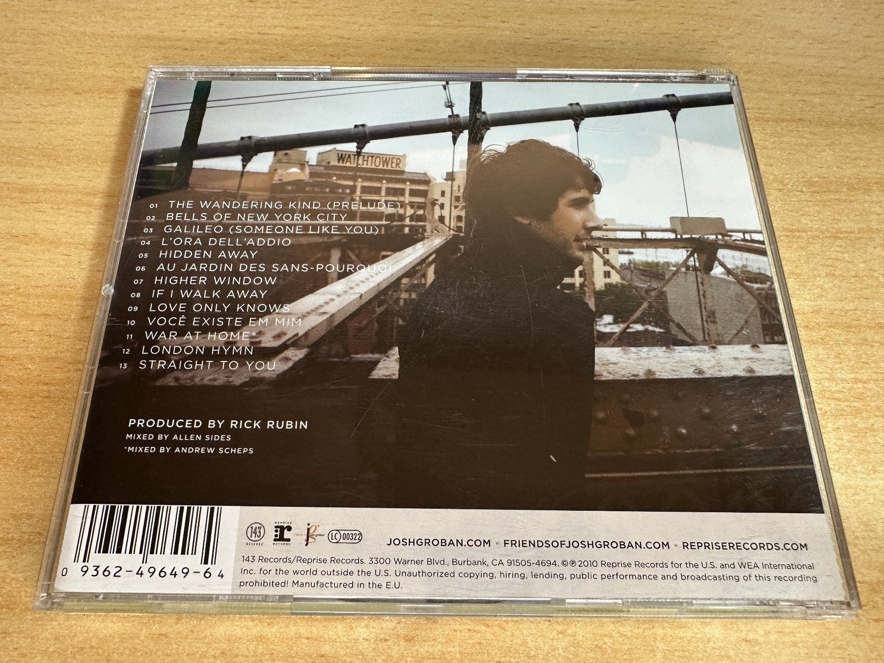 CD: J3 Josh Groban – Illuminations – Usato da Rikon im Tösstal venduto da Alpenmutz 1