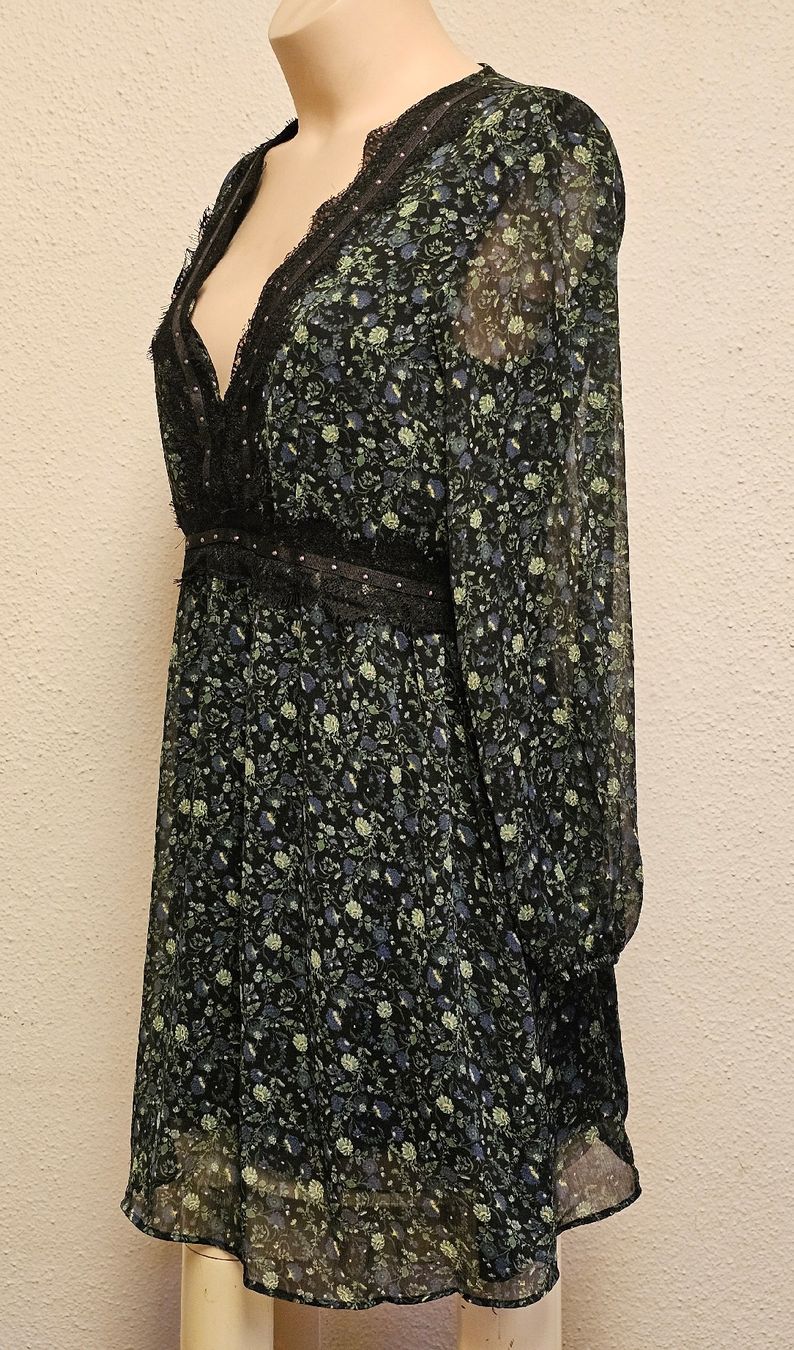 Zara Vestiti: ZARA Basic Kleid Gr. M 38 Blumenmuster Spitze Boho Chic Mini – Usato da Urdorf venduto da ole_mrp9 8