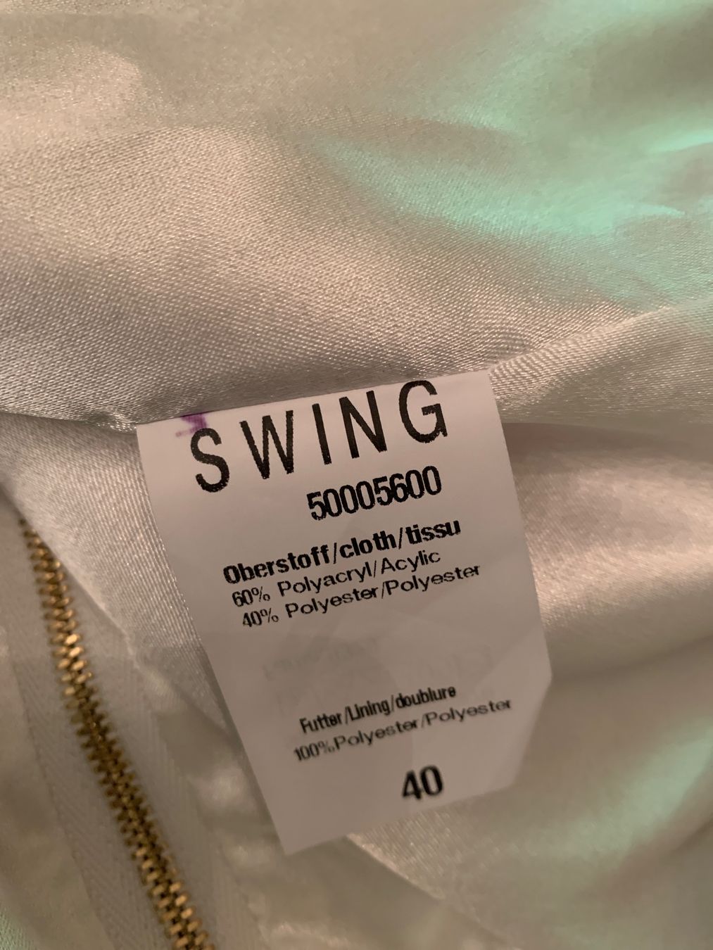 Vestiti: Magnifique robe de cocktail Swing taille 40 – Usato da MEYRIN venduto da Gwendo10 3