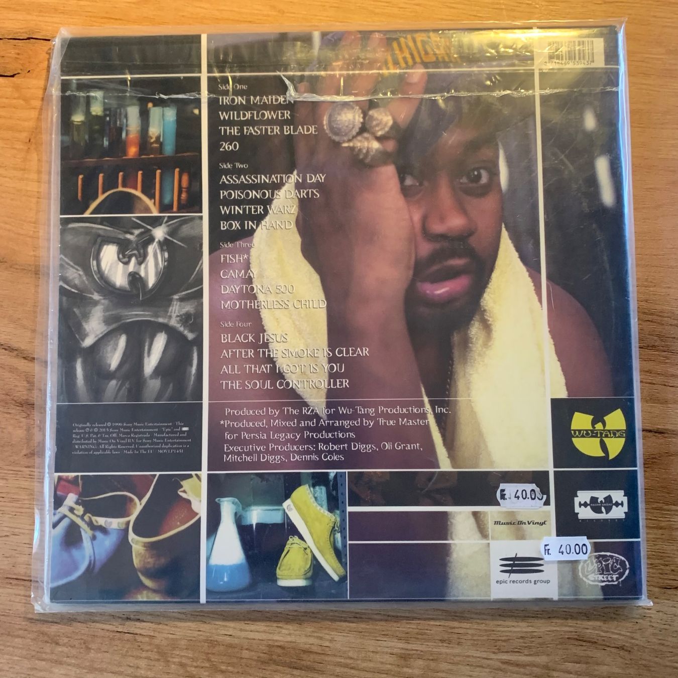 Vinyles: Vinyle Ghostface Killah "Ironman" / ÉDITION MUSIC ON VINYL – D'occasion à Gals par Diskopatshop 1