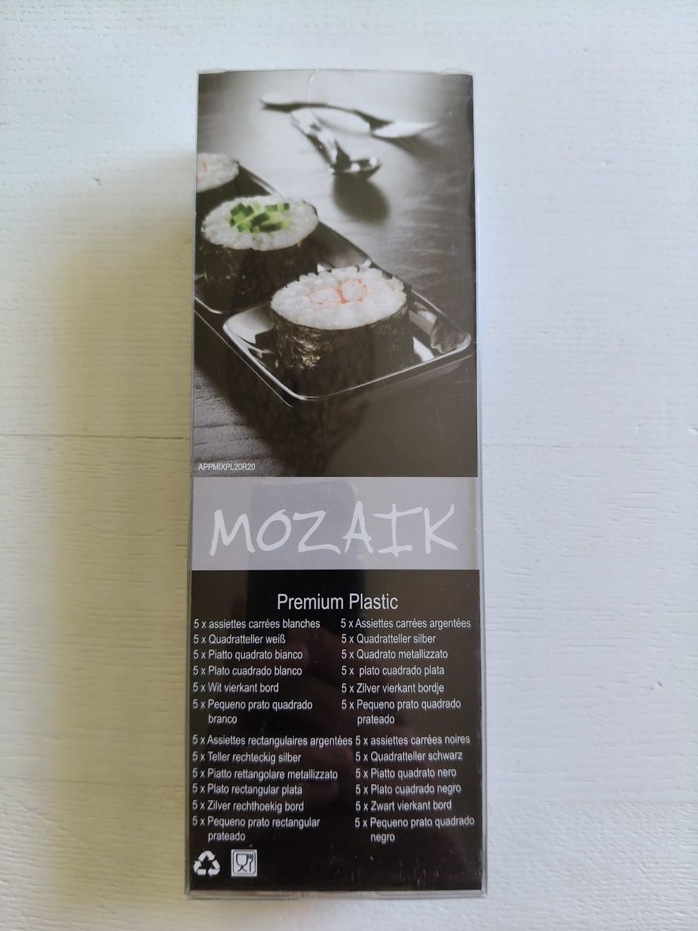 Set di piatti: Einweggeschirr Mini Plates – Usato da Winterthur venduto da Arkadii 2