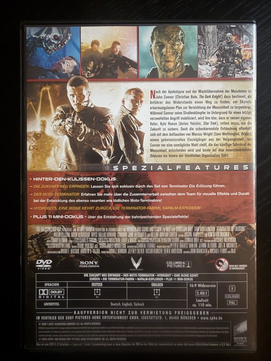 Alle DVDs: Terminator Salvation DVD guter Zustand – Gebraucht aus Lausen von EisAmStiel94 1