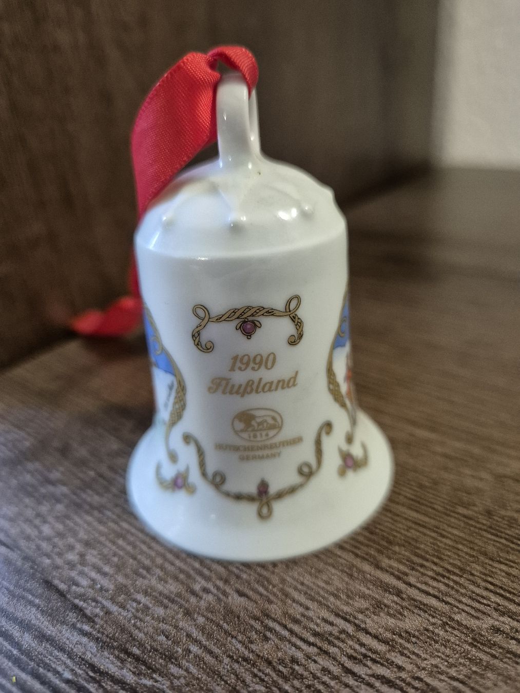Hutschenreuther Campanacci mucche: Weihnachtsglocke Hutschenreuther 1990 – Usato da Eschlikon TG venduto da zuzanka80 1