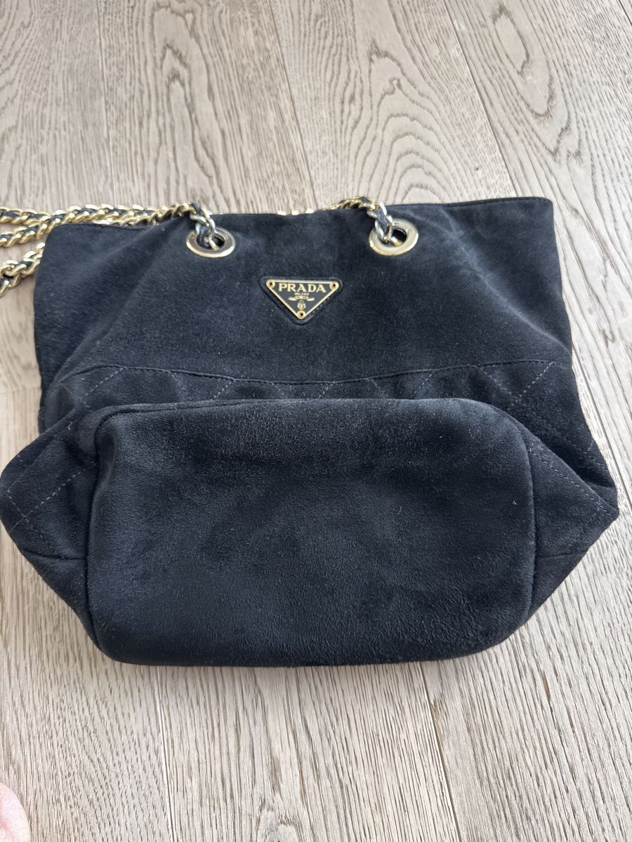 Prada Taschen für Damen: Prada Vintage Tasche 1990 schwarz – Gebraucht aus Liestal von amaroque 2