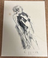 Original Werk von Heinz Egger 1986   (ID b3220)