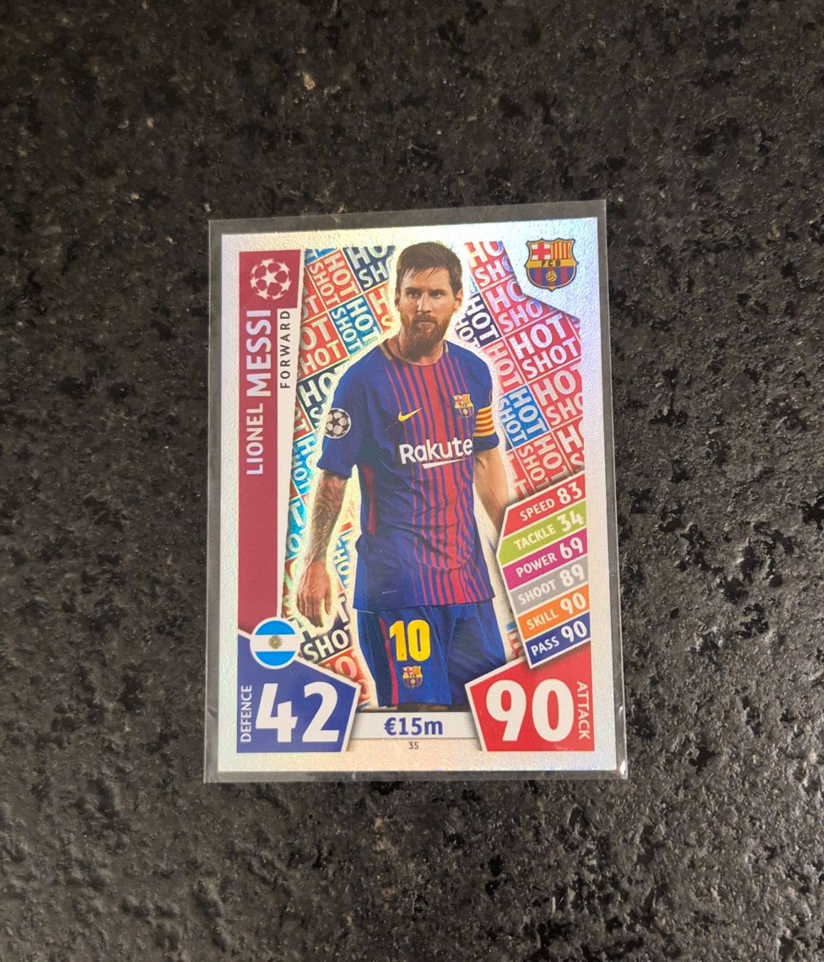 Topps Sammelbilder & Trading cards: Lionel Messi - Barcelona - Topps – Neu (gemäss Beschreibung) aus Burg AG von Danoe