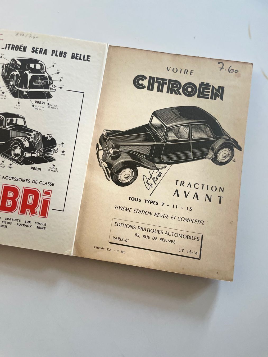 Libri: Guide technique Citroên Traction – Usato da Cudrefin venduto da Pk1588 1