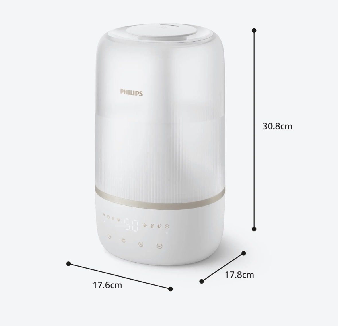 Philips Umidificatori d'aria: Luftbefeuchter – Usato da Hermetschwil-Staff venduto da Lauvo 8