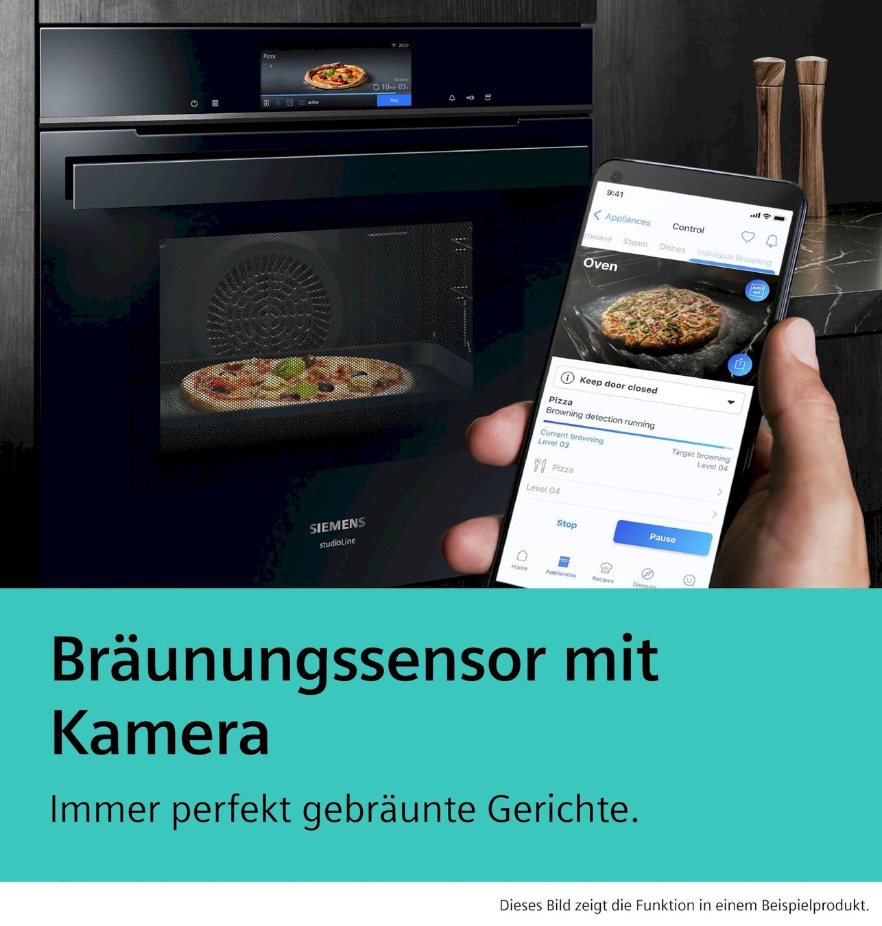 Backöfen: Siemens HN978GQB1 Backofen + Mikrowellen – Neu und originalverpackt aus Bottighofen von zaap 3