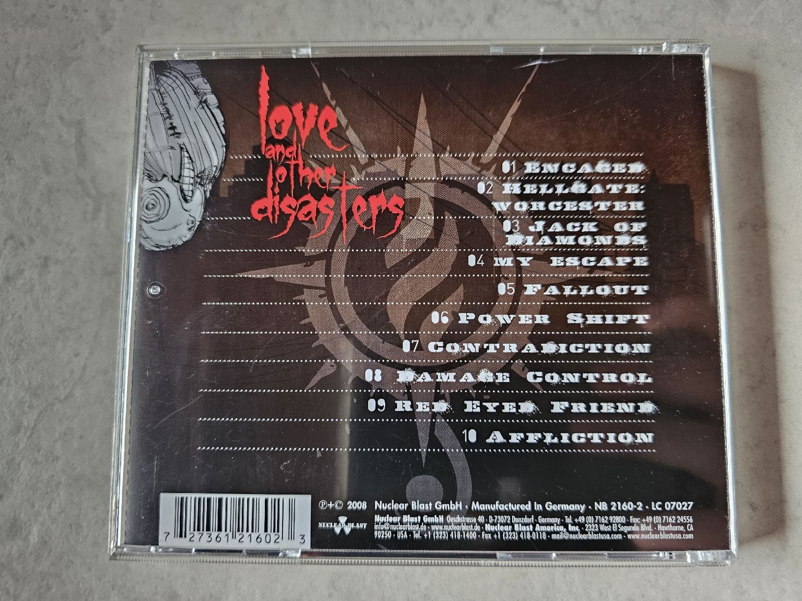 CD: Sonic Syndicate  -  Love And Other Disasters – Usato da Schneisingen venduto da backstore24 1