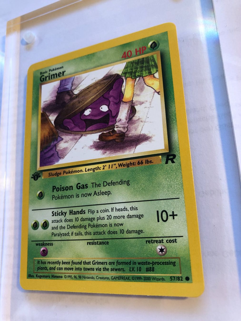 Carte collezionabili: Grimer 1st Team Rocket - MINT - ab 1.- – Usato da Giubiasco venduto da dan_pr8b 2