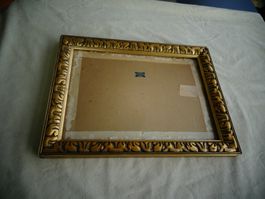 Bildrahmen Goldfahrbig ohne Glas