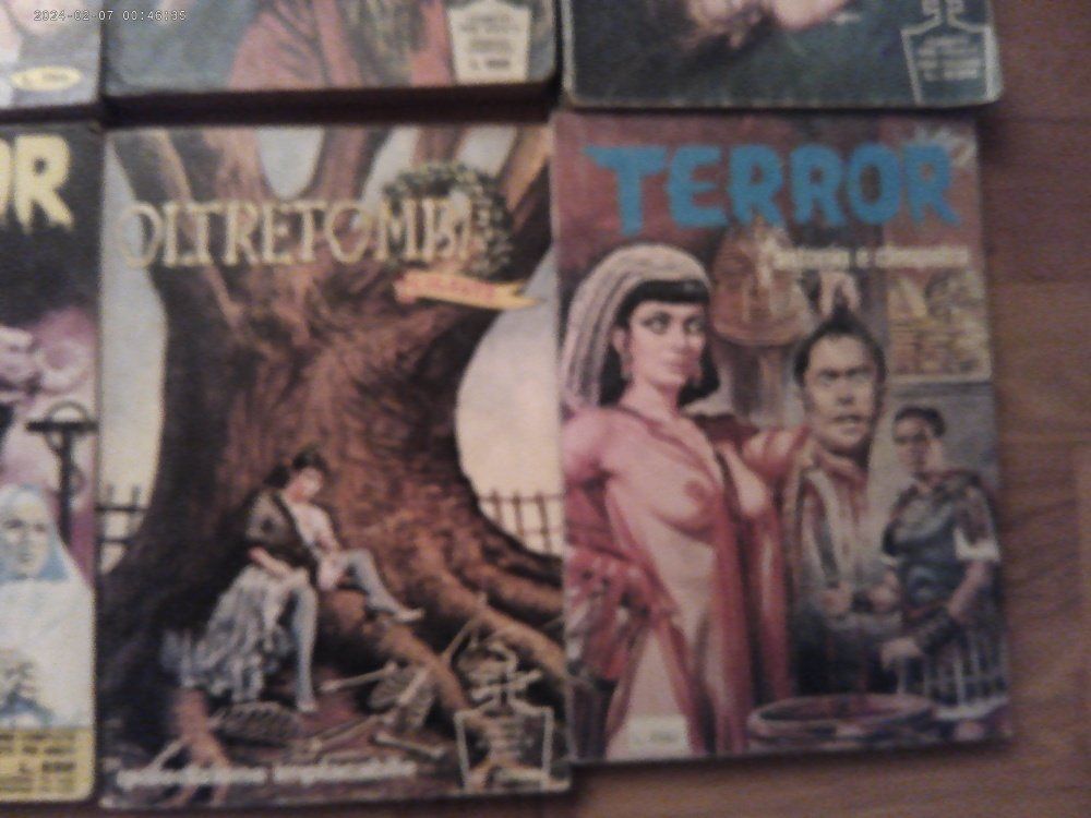 Fumetti: 8 X  Horror EROTIC - Comic  "Terror" & "Oltretomba" – Usato da Volketswil venduto da nemo2000 4