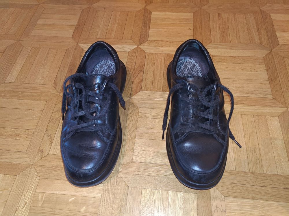 Chaussures De Confort Kybun Zurich - Cuir Noir, Taille UK 10.5 / EU 45 2/3 - Occasion