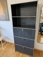 USM Haller Regal Anthrazit Grau 1x5 Q2