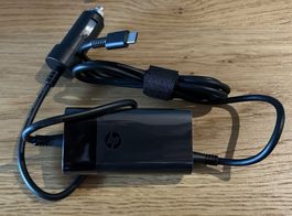 HP USB-C Auto Adapter 65 W – NEU