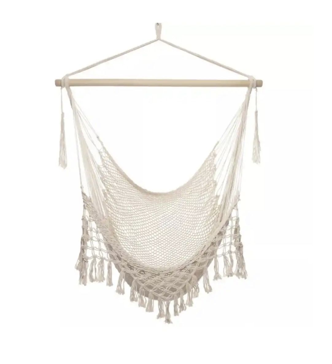 Poltrone pensili da giardino: Boho Hängeliege Makramee Schaukel – Nuovo (secondo la descrizione) da Mels venduto da Atelier-Ale