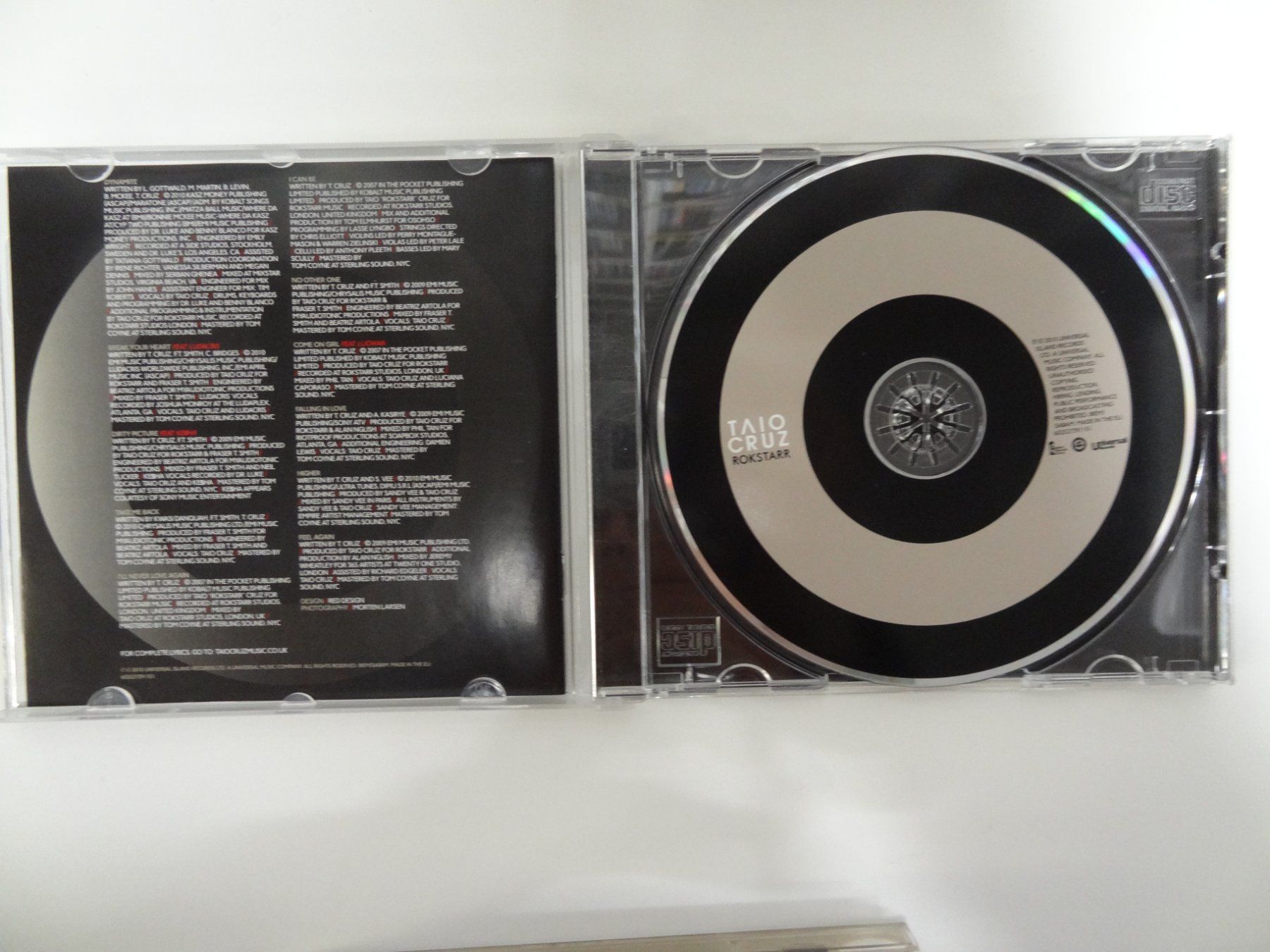 CD: Original CD: Taio Cruz - Rokstarr, – Usato da luzern venduto da musicandart 2